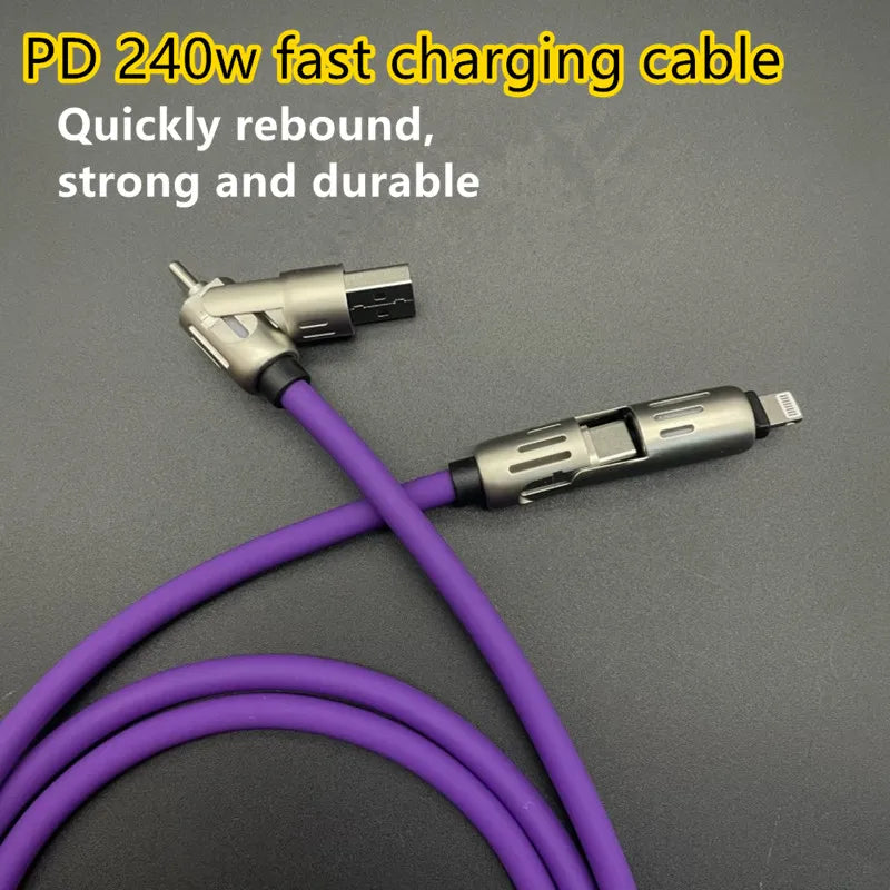 Travel 4in1 Fast Charging Cable