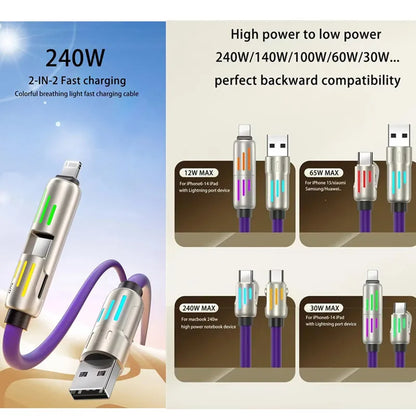 Travel 4in1 Fast Charging Cable